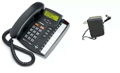 Aastra M9116 Single Line Analog Phone With Power Supply (Charcoal)  • $109.99