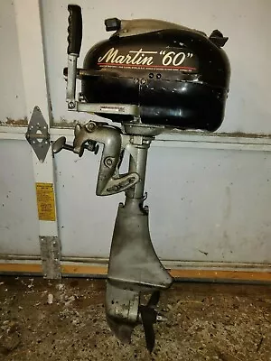 Parting Out ... Martin 60 6hp C48292 Parts Outboard Boat Motor 7.2hp (2 4m) • $555.55