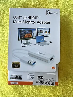 J5create USB™ To HDMI™ Multi-Monitor Adapter • $17.50