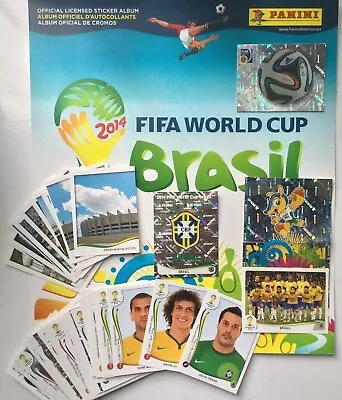 2014 Panini World Cup Brazil ⚽️ Stickers #00-299 Pick To Complete Your Album • $1.99