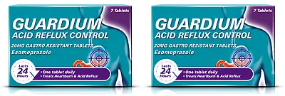 Guardium By Gaviscon - 24 Hours Heartburn And Acid Reflux Control - 14 Tablets • £8.49