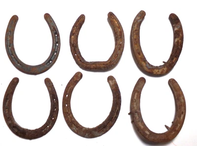 $14.99 • Buy 6 Old Deorative Horseshoes