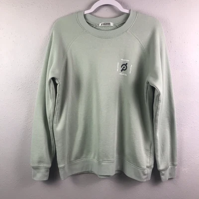 $29.98 • Buy Peloton Pullover Crew Neck Sweatshirt Adult Medium Sage Green Cycling Athleisure