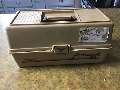 Vintage Fenwick 1080 Tackle Box Plastic 17 Inches • $15