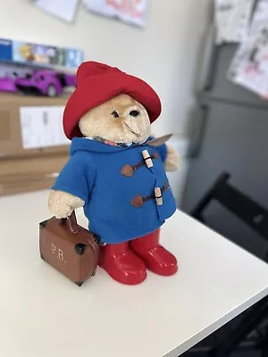 Paddington Bear With Boots And Suitcase Soft Toy Large PA149 • £33