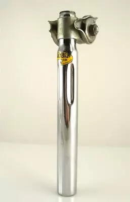 Vintage RARE RUBIS SV610 Supervitus Fluted STEEL SEATPOST 26.4mm Road Bike (BN) • $54.99