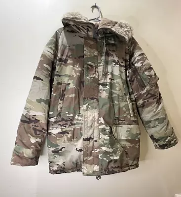 USGI DAKOTA OUTERWEAR ABU N3B  OCP/ Multi- Cam Parka Sz Medium Regular RARE • $325