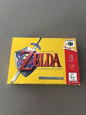 Legend Of Zelda Ocarina Of Time N64 *AMAZING CONDITION* Complete In Box AUS PAL • $550