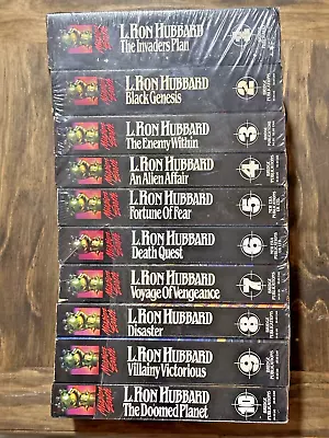 MISSION EARTH Complete Series: Dekalogy Volumes 1-10: L RON HUBBARD PB Set • $75.99