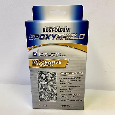 Rust-oleum Epoxy Shield Decorative Color Chips Glacier Gray Blend • $19.99