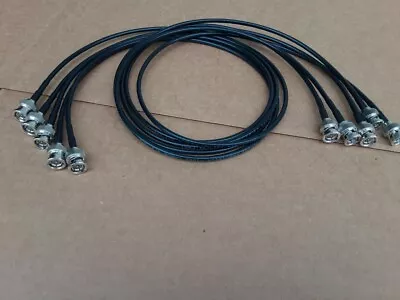 5 Pack Belden 1855A HD-SDI Mini RG59 Video Cable BNC Male To BNC Male 2 Ft. • $40