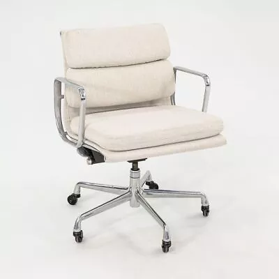 2010s Herman Miller Eames Management Soft Pad Desk Chair In Off White Fabric • £1166.20