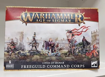 Warhammer Age Of Sigmar Freeguild Command Corps Single Models • $9.58