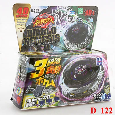 £6.99 • Buy Hot Beyblade Metal Masters Fusion Fight Masters 4D System BB122 DIABLO NEMESIS