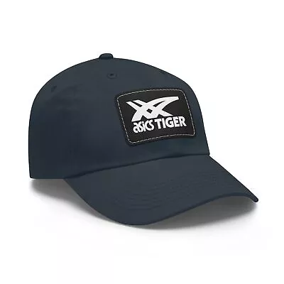 Asics Tiger Logo Dad Hat With Leather Patch • $29.99