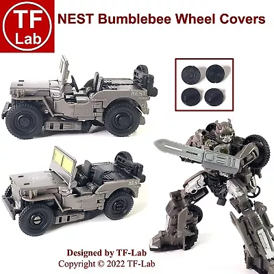 Upgrade Kit Wheel Covers For Transformers Studio Series SS 77 N.E.S.T. Bumblebee • $4.19