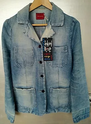 £9.99 • Buy Indian Rose Denim Jacket. Size Small.