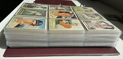 1952-1980 Huge Vintage Baseball Card Album Collection Loaded HOFers 600+ Cards! • $120.50