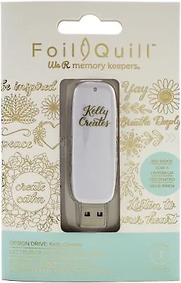 We R Memory Keepers Foil Quill USB Artwork Drive-Kelly Creates • $35.51