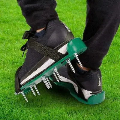 Lawn Aerator Shoe Spiked Sandals Adjustable Straps Universal Size 13 X 5cm • £9.99