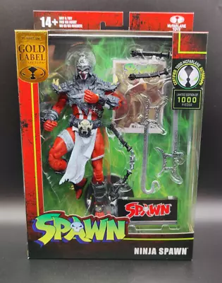 McFarlane Toys Spawn Ninja Variant Exclusive Limited 1000 Signed Target In Hand • $54.99