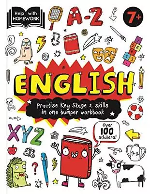 Help With Homework: 7+ English By Autumn Publishing Book The Cheap Fast Free • £3.49