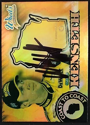 Matt Kenseth Signed Auto Autograph Trading Card P40 Nascar Wheels '03 2003 • $14.99