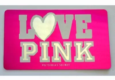 Victoria's Secret PINK Collectible Gift Card • $4