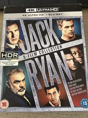 Jack Ryan: 5-Film Collection [4K UHD Blu-ray] With Blu-Ray 4K Mastering • $61