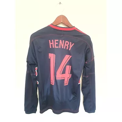 Thierry Henry New York Red Bull Football Shirt 2011. Original Rare Mens Small. • £89.99