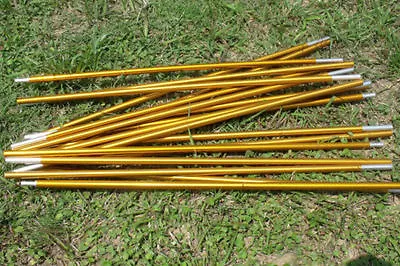 £19.15 • Buy Outdoor Camp Aluminum Alloy Replacement Spare Tent Poles 7.9/8.5mm*360/404/442cm