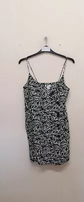 £12.25 • Buy EX Topshop Printed Cami Dress Size UK10 EUR 38 {B90} 