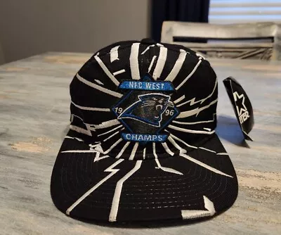 Vintage Carolina Panthers Starter NFL  Snapback 1996 SHOCKWAVE RARE SCARCE NWT • $775