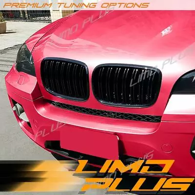 $75 • Buy Glossy Black Front Kidney Grill Grille For BMW E70 X5 E71 X6 07-13 Fg144