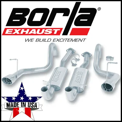 Borla S-Type Cat-Back Exhaust System Fits 94-95 Ford Mustang GT 5.0L RWD 2-Door • $991.99