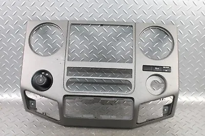 11-16 F250 Silver Center Dash Radio Surround Trim Panel Bezel Factory OEM OE WTY • $91.99