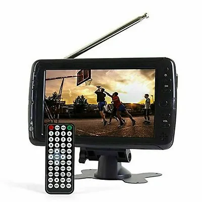 Tyler TTV701 7  Portable Widescreen LCD TV With Detachable Antennas USB/SD Card • $84.99