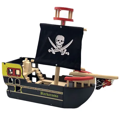 $90.23 • Buy Le Toy Van Barbarossa Pirate Ship Wooden