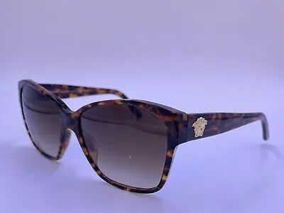 Versace Mod.4277 5115/13 Glitter Havana Medusa Brown Authentic Italy Ve4277 • $39