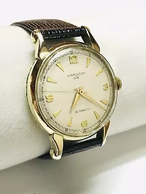 Vintage Men's Hamilton Cld 10k Gf Automatic Watch Lot 348 • $150