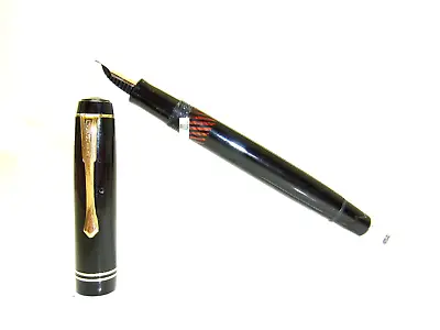 Excellent 1940´s OSMIA 663 Faber-Castell Fountain Pen Flexy 14ct M  F-BB • $224
