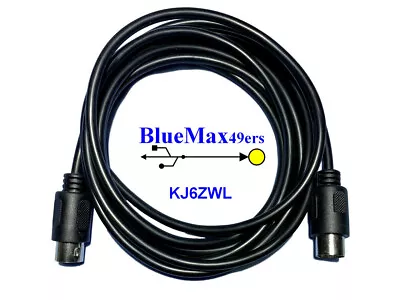 10 Ft 8-pin 270 Degree Standard Large DIN Male Male Interconnect Cable • $38.95