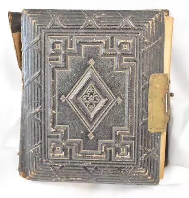 $79.96 • Buy CDV Tintype Photograph Album Mary E. Wiley Hillsboro VA Family Photos