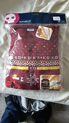 $33.93 • Buy Numskull Christmas Jumper Street Fighter Ken Vs. Ryu UK: XS / US: XXS New 