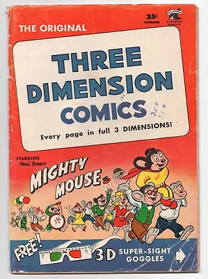 St Johns  Mighty Mouse  3d Comics  2  1953  No Glasses • $24