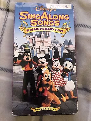 Disneys Sing Along Songs - Disneyland Fun: Its A Small World (VHS 1993) • $9.99