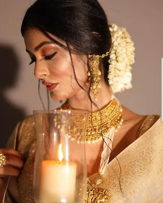 Saree Indian Wedding Party Wear Pakistani Designer Banarasi Soft Silk Sari • $34.99
