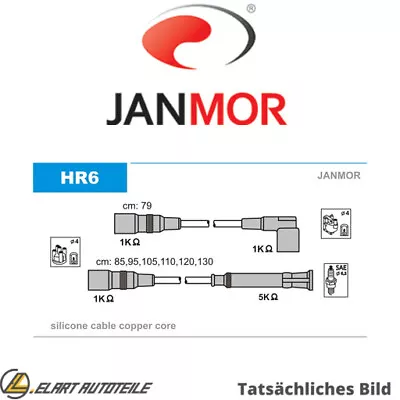 The Ignition Cable Set For Bmw 3 E30 M20 B20 M20 B25 M20 B27 3 Stage Rear E30 Janmor • $89.43