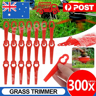 10-100x Grass Trimmer Blades Ozito Plastic For Crop Garden Weed Lawn BOSH KULLER • $2.95