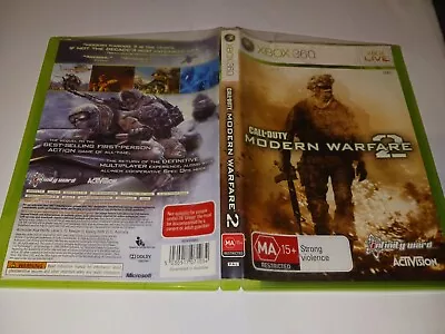 Call Of Duty Modern Warfare 2 (xbox 360 Game Ma15+ Pal) • $14.95